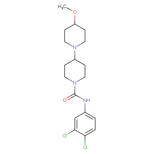 N-(3,4-dichlorophenyl)-4-methoxy-[1,4'-bipiperidine]-1'-carboxamide