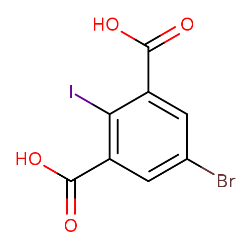 5-Bromo-2-iodo-1,3-benzenedicarboxylic acid