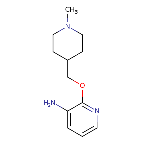 2-[(1-methylpiperidin-4-yl)methoxy]pyridin-3-amine