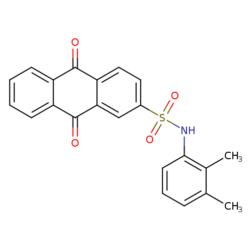 N-(2,3-dimethylphenyl)-9,10-dioxo-9,10-dihydroanthracene-2-sulfonamide