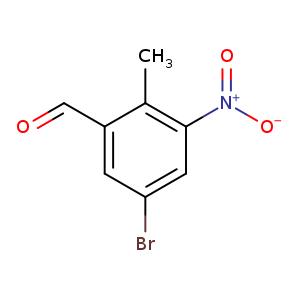 5-bromo-2-methyl-3-nitrobenzaldehyde