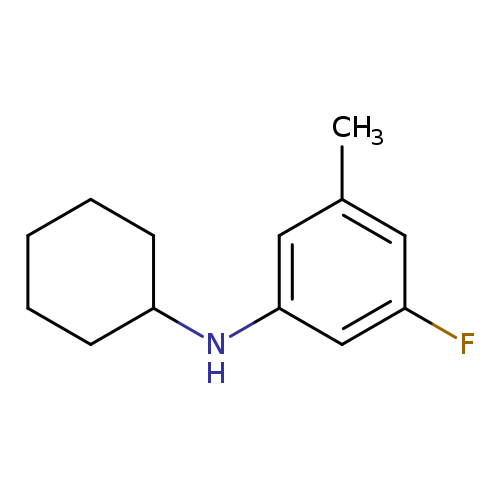 N-cyclohexyl-3-fluoro-5-methylaniline