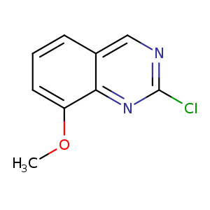 Quinazoline, 2-​chloro-​8-​methoxy-