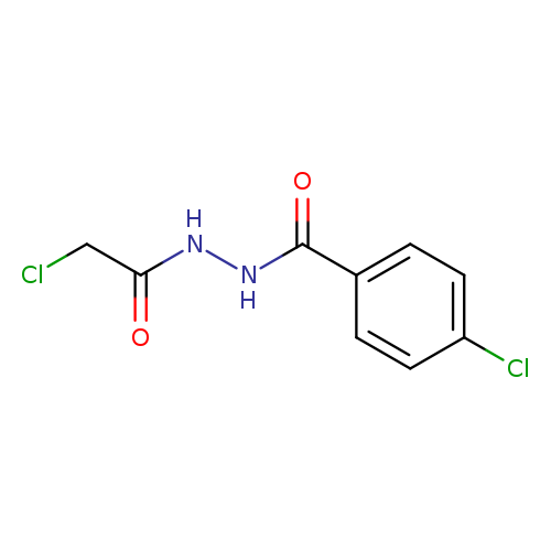 4-Chloro-N'-(2-chloroacetyl)benzohydrazide