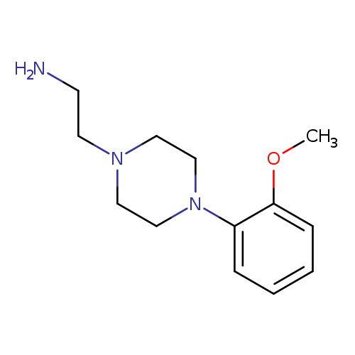 1-Piperazineethanamine, 4-(2-methoxyphenyl)-