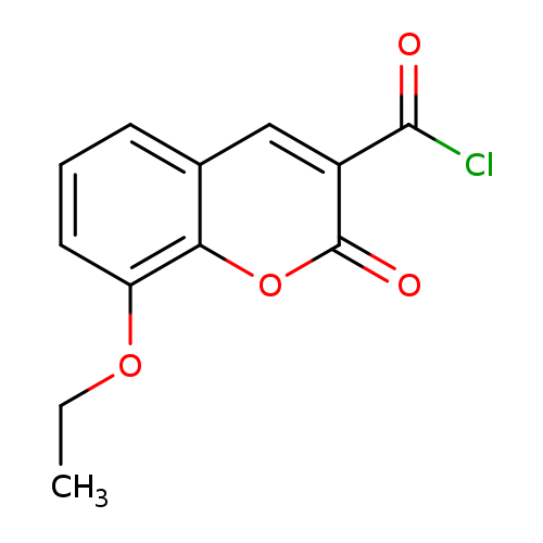 8-Ethoxy-2-oxo-2h-chromene-3-carbonyl chloride
