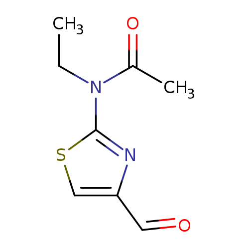 N-ethyl-N-(4-formyl-1,3-thiazol-2-yl)acetamide