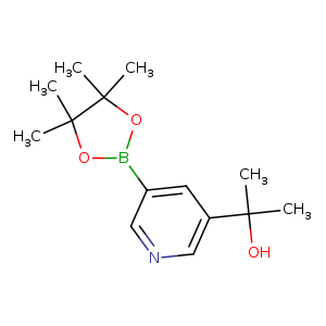 3-Pyridinemethanol, α,α-dimethyl-5-(4,4,5,5-tetramethyl-1,3,2-dioxaborolan-2-yl)-
