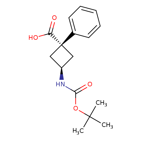 rac-(1r,3r)-3-{[(tert-butoxy)carbonyl]amino}-1-phenylcyclobutane-1-carboxylic acid