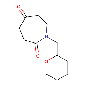 1-((Tetrahydro-2H-pyran-2-yl)methyl)azepane-2,5-dione