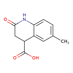 6-Methyl-2-oxo-1,2,3,4-tetrahydroquinoline-4-carboxylic acid