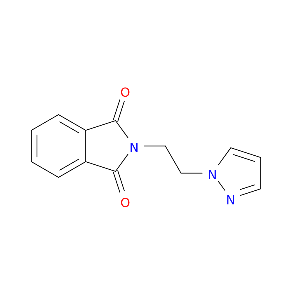 2-[2-(Pyrazol-1-yl)ethyl]isoindole-1,3-dione
