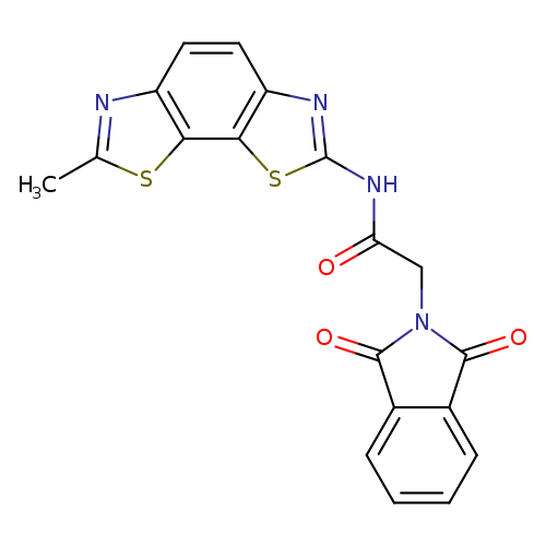 2-(1,3-dioxo-2,3-dihydro-1H-isoindol-2-yl)-N-{11-methyl-3,12-dithia-5,10-diazatricyclo[7.3.0.0^{2,6}]dodeca-1,4,6,8,10-pentaen-4-yl}acetamide