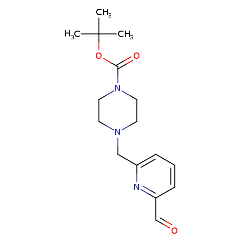 tert-butyl4-[(6-formylpyridin-2-yl)methyl]piperazine-1-carboxylate