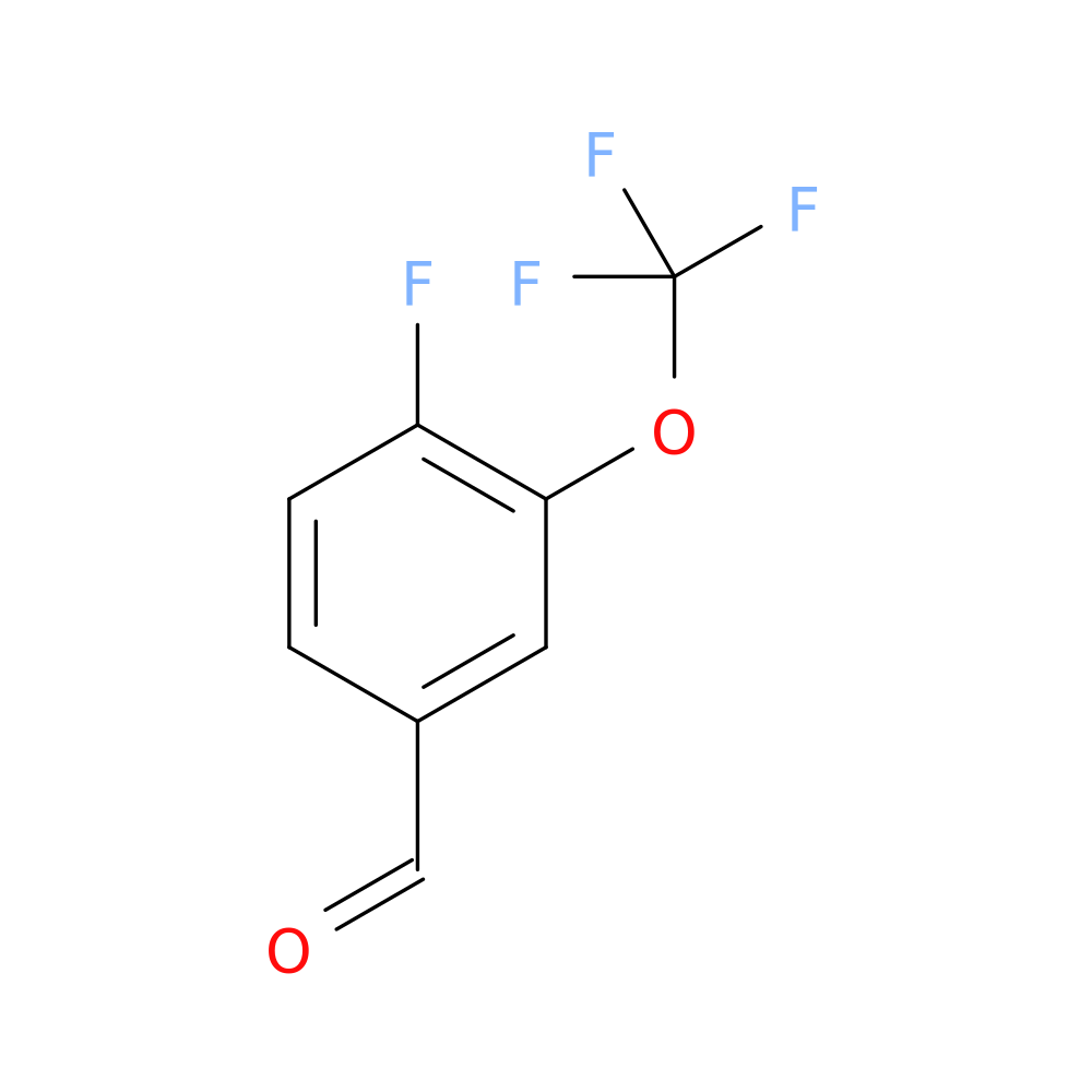 4-Fluoro-3-(trifluoromethoxy)benzaldehyde