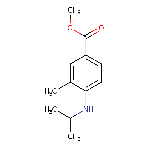 Methyl 3-methyl-4-(propan-2-ylamino)benzoate