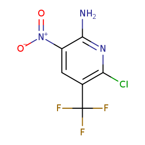 6-Chloro-3-nitro-5-(trifluoromethyl)pyridin-2-amine