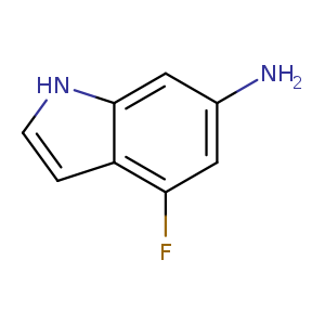 1H-Indol-6-amine,4-fluoro-