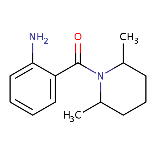 2-[(2,6-Dimethyl-1-piperidinyl)carbonyl]aniline