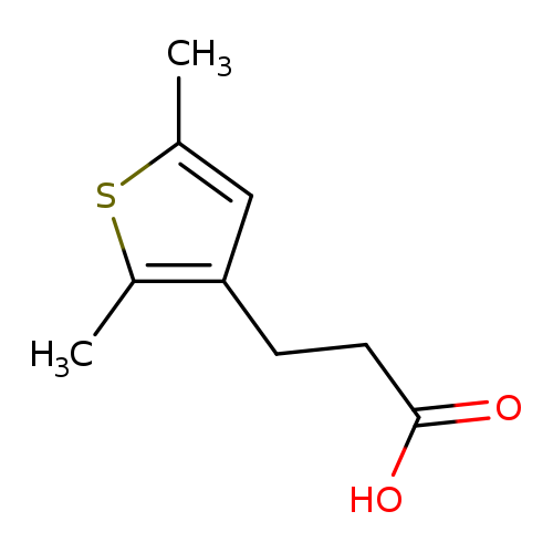 3-(2,5-dimethylthiophen-3-yl)propanoic acid