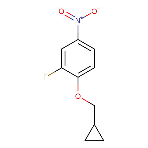 1-(Cyclopropylmethoxy)-2-fluoro-4-nitrobenzene