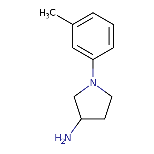 1-(3-METHYLPHENYL)PYRROLIDIN-3-AMINE