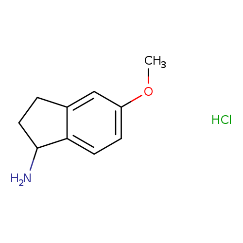 1H-Inden-1-amine, 2,3-dihydro-5-methoxy-, hydrochloride (1