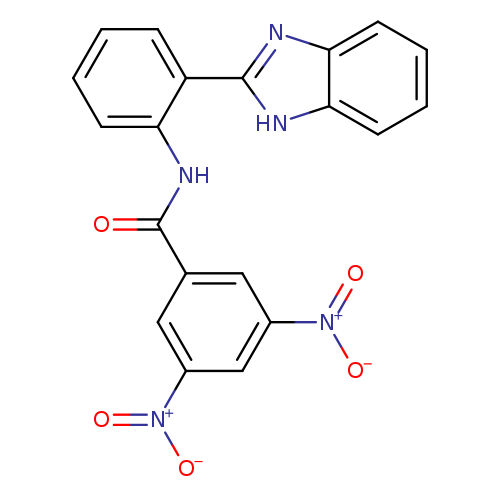 N-[2-(1H-1,3-benzodiazol-2-yl)phenyl]-3,5-dinitrobenzamide