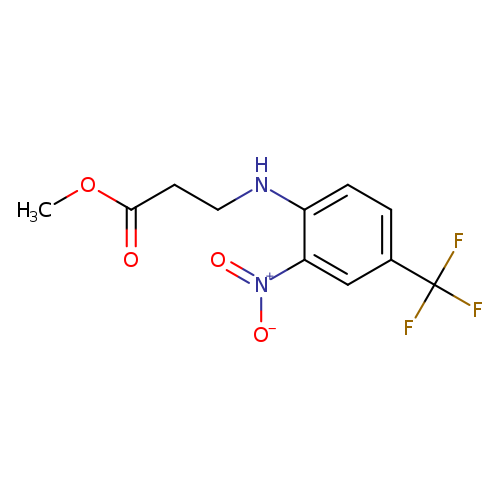 Methyl 3-((2-nitro-4-(trifluoromethyl)phenyl)amino)propanoate