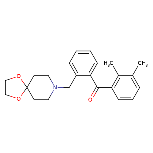 (2-(1,4-Dioxa-8-azaspiro[4.5]decan-8-ylmethyl)phenyl)(2,3-dimethylphenyl)methanone