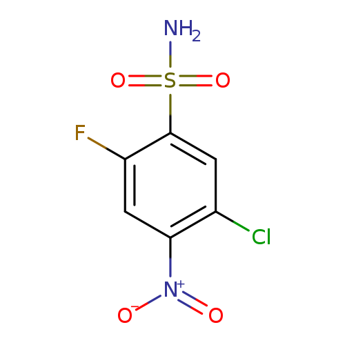 5-chloro-2-fluoro-4-nitrobenzene-1-sulfonamide