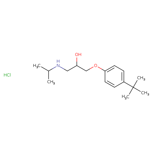 1-(4-TERT-BUTYLPHENOXY)-3-(ISOPROPYLAMINO)PROPAN-2-OL HYDROCHLORIDE