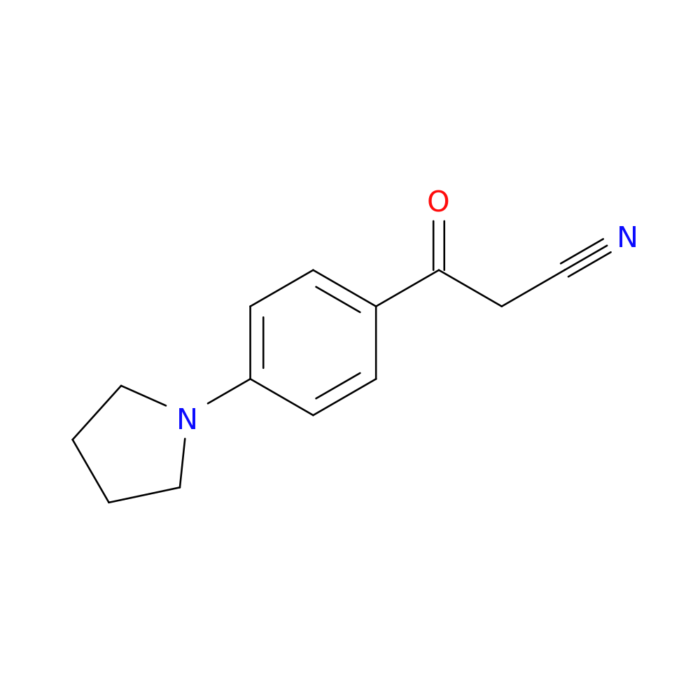 3-Oxo-3-(4-(pyrrolidin-1-yl)phenyl)propanenitrile