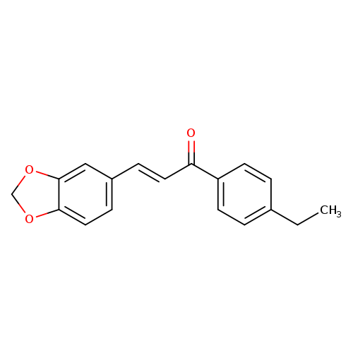(2E)-3-(2H-1,3-benzodioxol-5-yl)-1-(4-ethylphenyl)prop-2-en-1-one