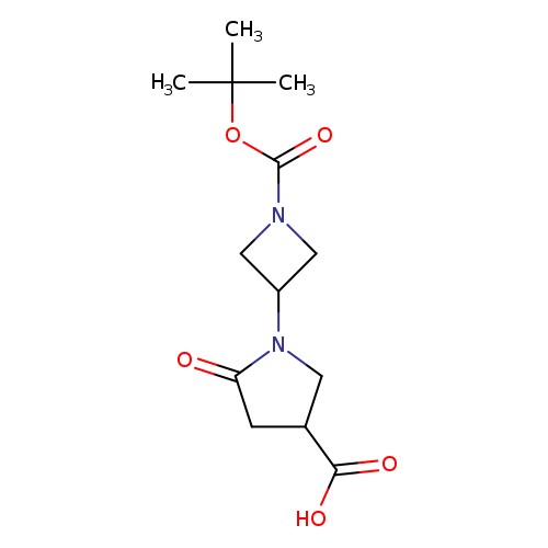 1-{1-[(tert-butoxy)carbonyl]azetidin-3-yl}-5-oxopyrrolidine-3-carboxylic acid
