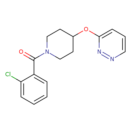 3-{[1-(2-chlorobenzoyl)piperidin-4-yl]oxy}pyridazine