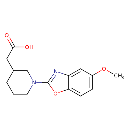 [1-(5-Methoxy-1,3-benzoxazol-2-yl)piperidin-3-yl]acetic acid