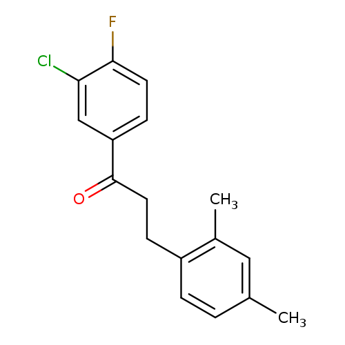 3'-Chloro-3-(2,4-dimethylphenyl)-4'-fluoropropiophenone