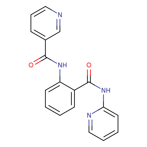 N-{2-[(2-pyridinylamino)carbonyl]phenyl}nicotinamide