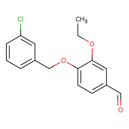4-[(3-Chlorobenzyl)oxy]-3-ethoxybenzaldehyde