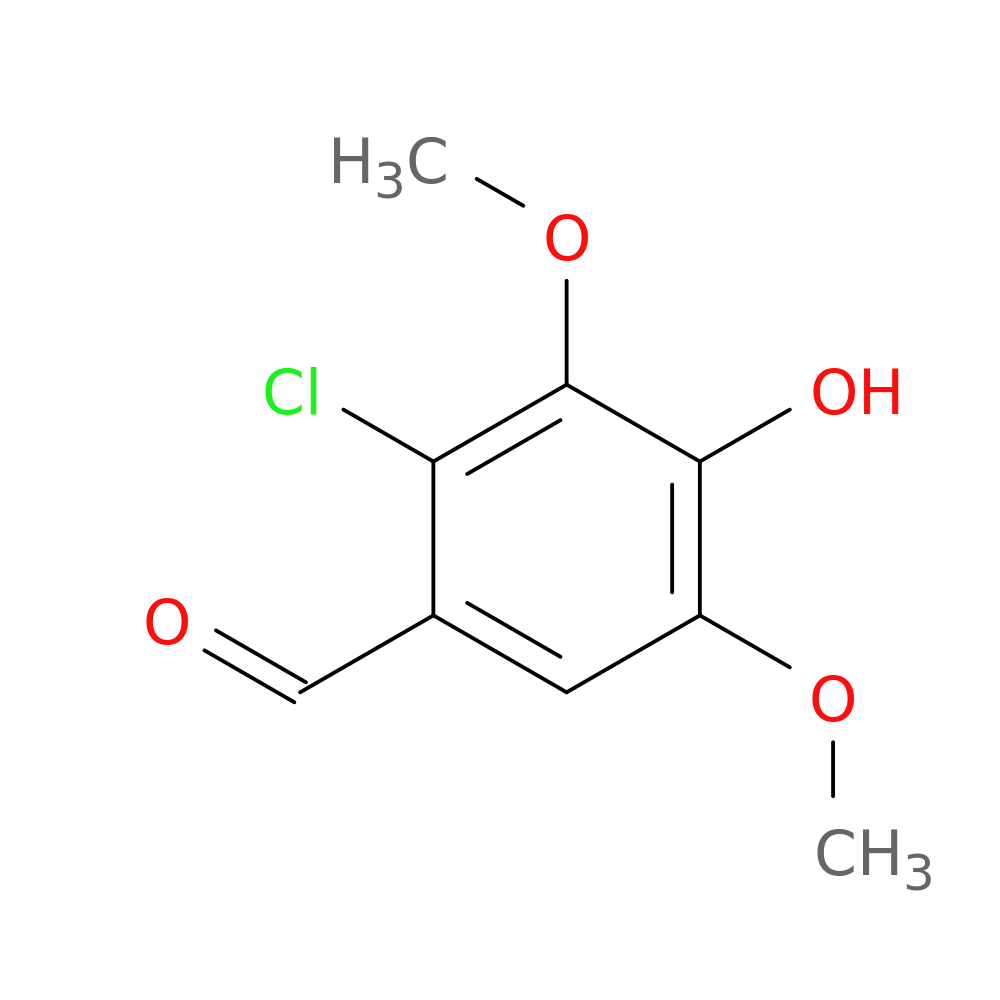 Benzaldehyde,2-chloro-4-hydroxy-3,5-dimethoxy-