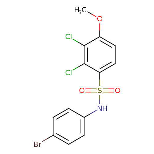 N-(4-bromophenyl)-2,3-dichloro-4-methoxybenzenesulfonamide