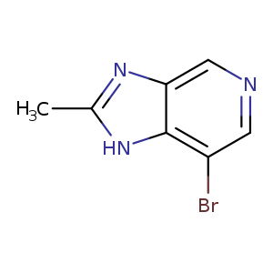 7-bromo-2-methyl-1H-imidazo[4,5-c]pyridine
