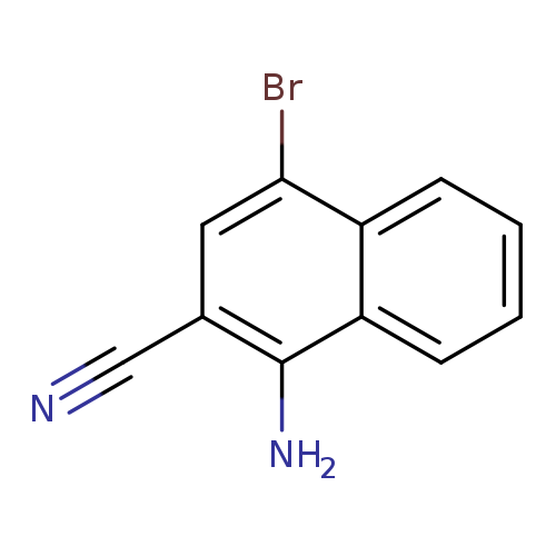 2-Naphthalenecarbonitrile, 1-amino-4-bromo-