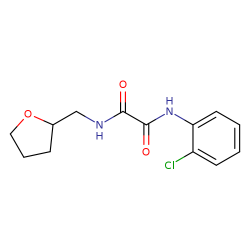 N'-(2-chlorophenyl)-N-[(oxolan-2-yl)methyl]ethanediamide