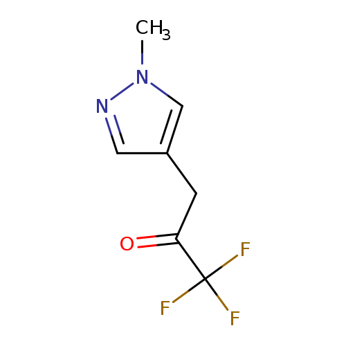 1,1,1-trifluoro-3-(1-methyl-1H-pyrazol-4-yl)propan-2-one