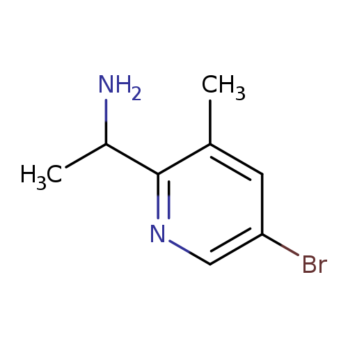 1-(5-Bromo-3-methylpyridin-2-yl)ethanamine