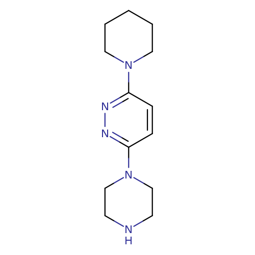 3-piperazin-1-yl-6-piperidin-1-ylpyridazine