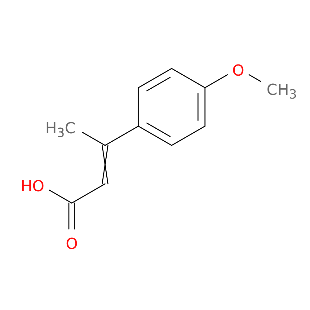 3-(4-methoxyphenyl)but-2-enoic acid