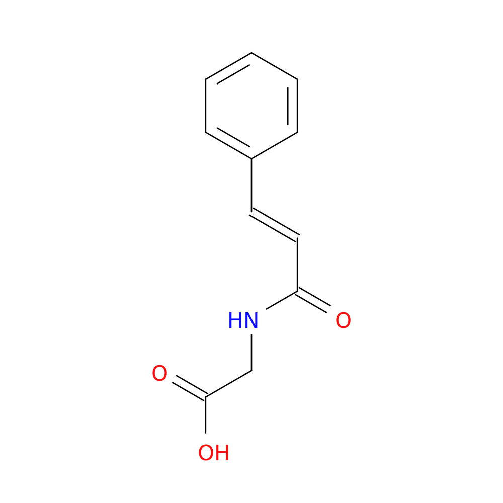 2-Cinnamamidoacetic acid